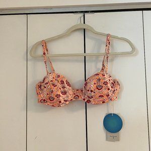 Women's Whimsical Floral Print Underwire Bikini Top - RHODE x Target
